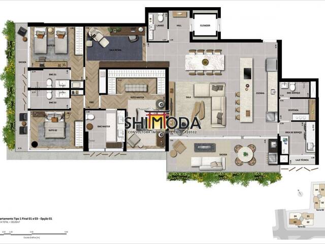 #474 - Apartamento para Venda em Curitiba - PR - 2